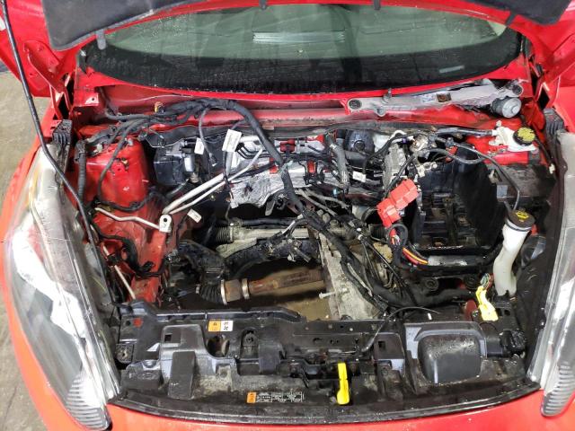 3FADP4EE0FM224115 - 2015 FORD FIESTA SE RED photo 11