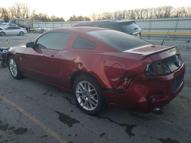 1ZVBP8AMXE5204770 - 2014 FORD MUSTANG RED photo 2