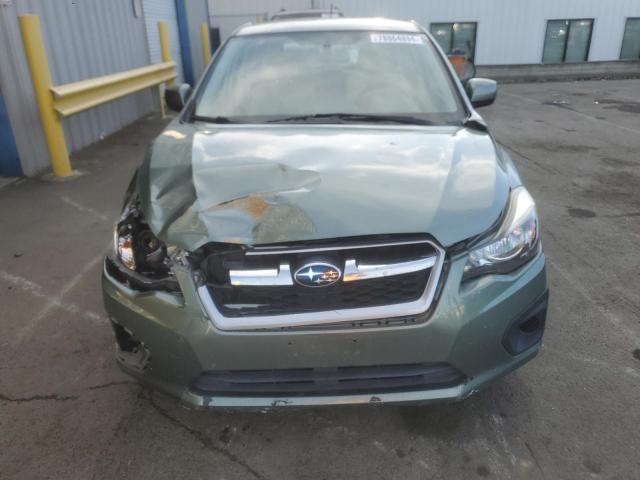 JF1GPAC60EH333572 - 2014 SUBARU IMPREZA PREMIUM TEAL photo 5