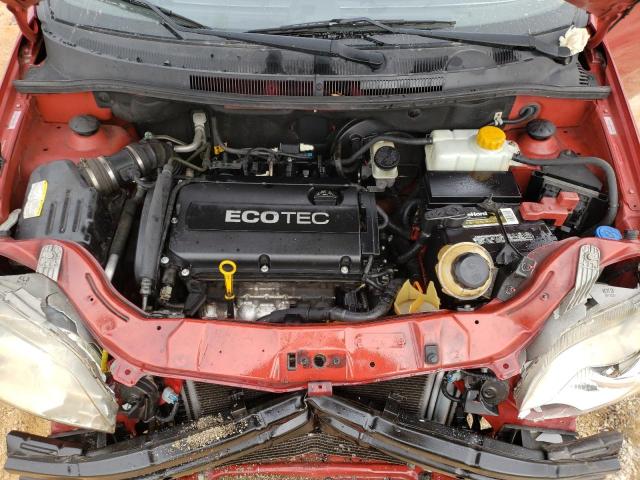 KL1TD66E49B315352 - 2009 CHEVROLET AVEO LS Qırmızı foto 11