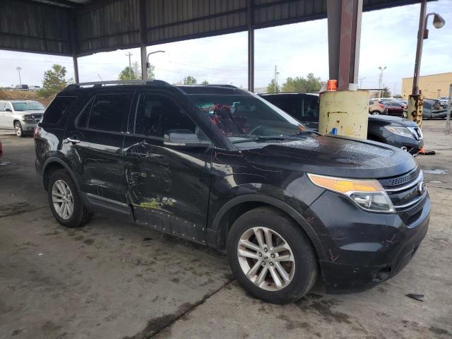 1FM5K8D8XEGA95157 - 2014 FORD EXPLORER XLT BLACK photo 4