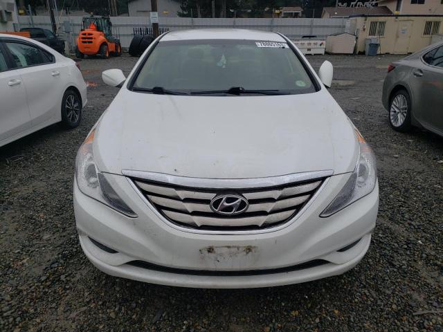 5NPEB4AC1CH309760 - 2012 HYUNDAI SONATA GLS WHITE photo 5