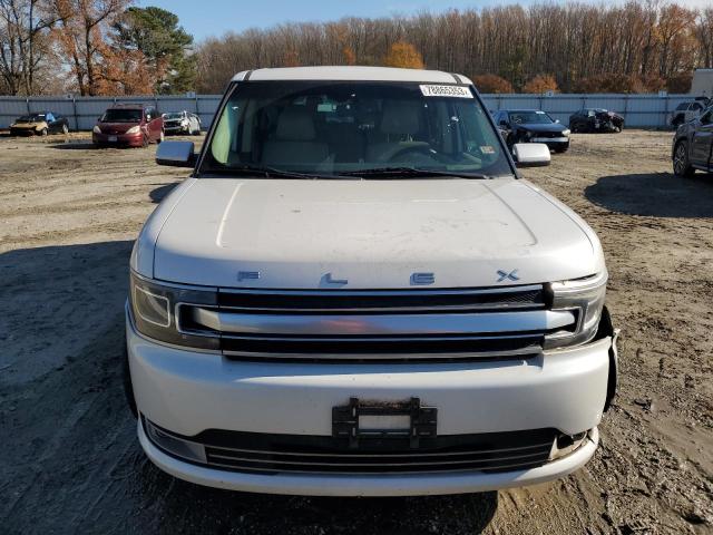 2FMGK5D87DBD30272 - 2013 FORD FLEX LIMITED WHITE photo 5