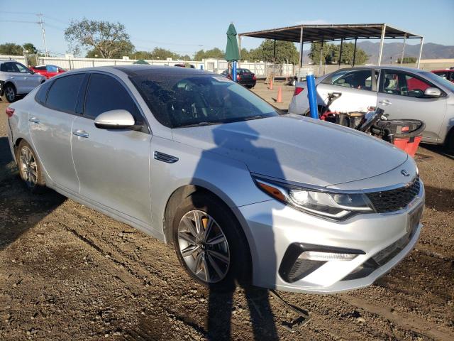 5XXGU4L13LG422653 - 2020 KIA OPTIMA EX SILVER photo 4