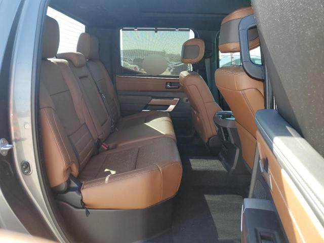 5TFMA5AB1PX020609 - 2023 TOYOTA TUNDRA CREWMAX PLATINUM ნაცრისფერი ფოტო 10