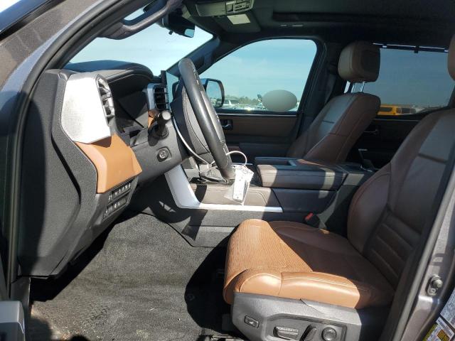 5TFMA5AB1PX020609 - 2023 TOYOTA TUNDRA CREWMAX PLATINUM ნაცრისფერი ფოტო 7