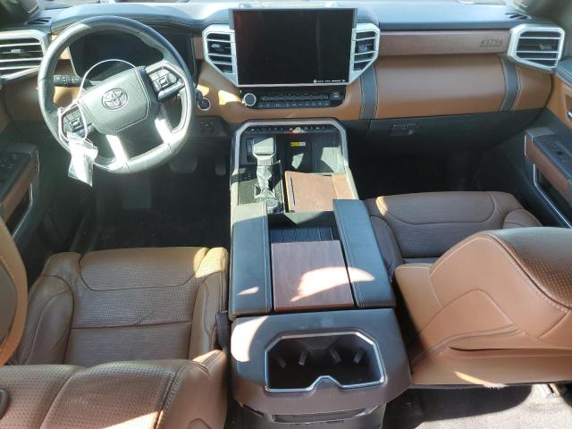 5TFMA5AB1PX020609 - 2023 TOYOTA TUNDRA CREWMAX PLATINUM ნაცრისფერი ფოტო 8