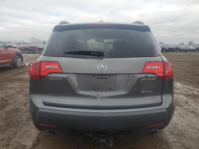 2HNYD28269H516133 - 2009 ACURA MDX GRAY photo 6