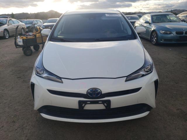 JTDKARFU6K3096996 - 2019 TOYOTA PRIUS WHITE photo 5