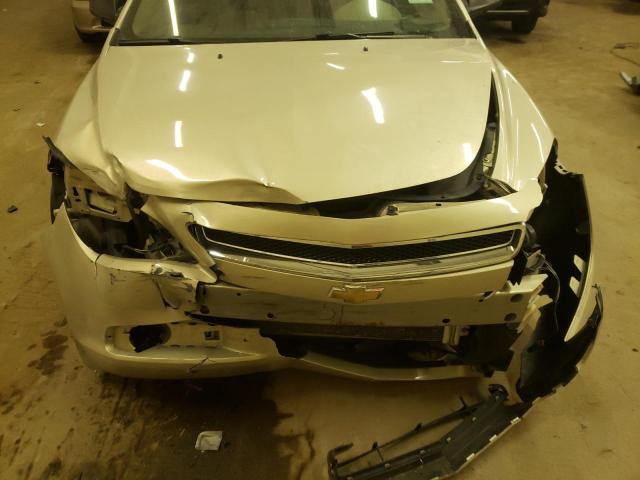 1G1ZB5EB0AF153011 - 2010 CHEVROLET MALIBU LS TAN photo 11