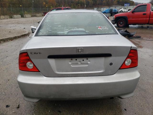 1HGEM21105L017448 - 2005 HONDA CIVIC DX VP SILVER photo 6