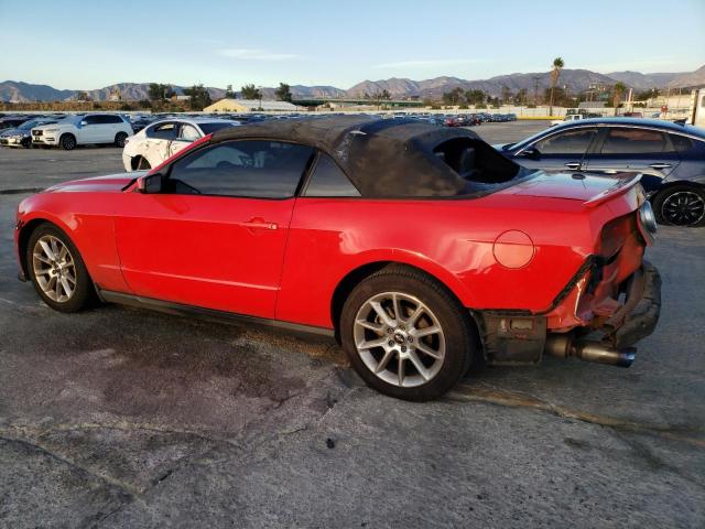 1ZVBP8EM6B5138109 - 2011 FORD MUSTANG RED photo 2