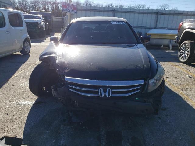 1HGCP2F6XBA070569 - 2011 HONDA ACCORD SE BLACK photo 5