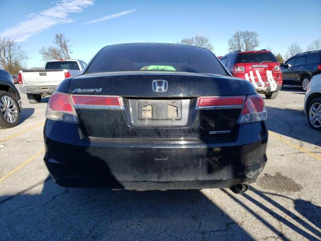 1HGCP2F6XBA070569 - 2011 HONDA ACCORD SE BLACK photo 6