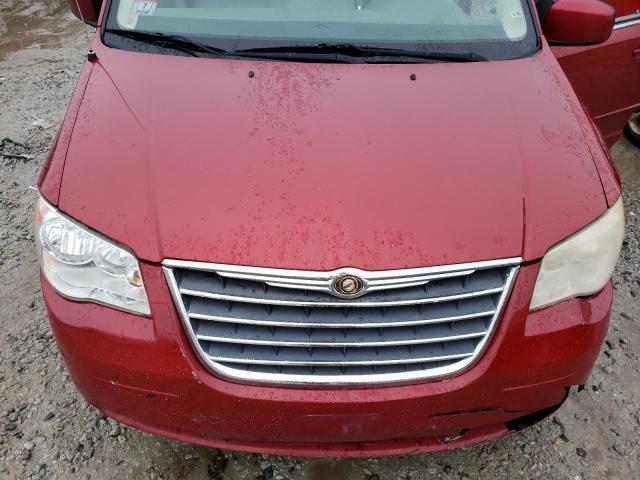 2A8HR54P38R151485 - 2008 CHRYSLER TOWN & COU TOURING RED photo 12