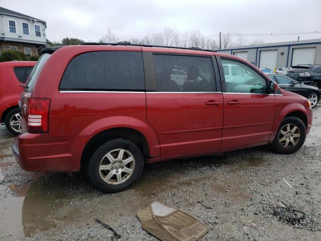2A8HR54P38R151485 - 2008 CHRYSLER TOWN & COU TOURING RED photo 3