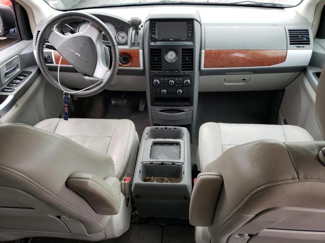 2A8HR54P38R151485 - 2008 CHRYSLER TOWN & COU TOURING RED photo 8