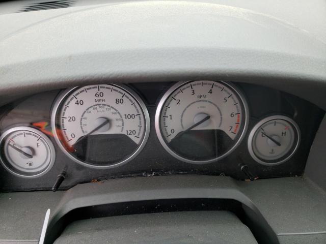 2A8HR54P38R151485 - 2008 CHRYSLER TOWN & COU TOURING RED photo 9