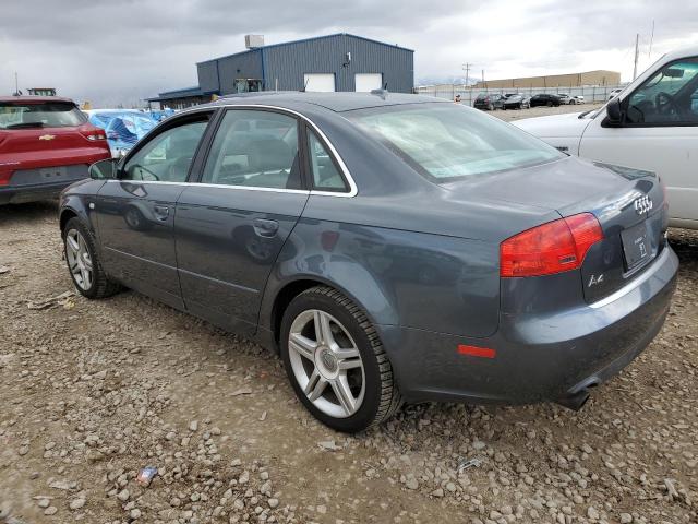 WAUDF78E97A074155 - 2007 AUDI A4 2.0T QUATTRO BLUE photo 2