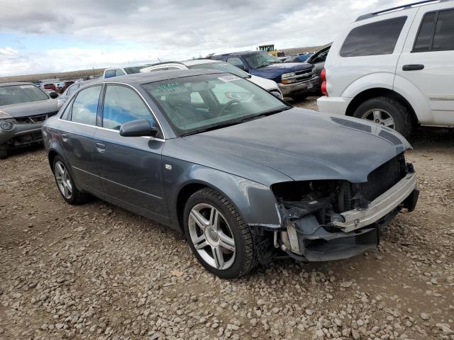 WAUDF78E97A074155 - 2007 AUDI A4 2.0T QUATTRO BLUE photo 4