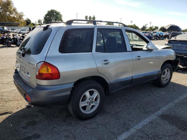 KM8SC13D04U671022 - 2004 HYUNDAI SANTA FE GLS SILVER photo 3