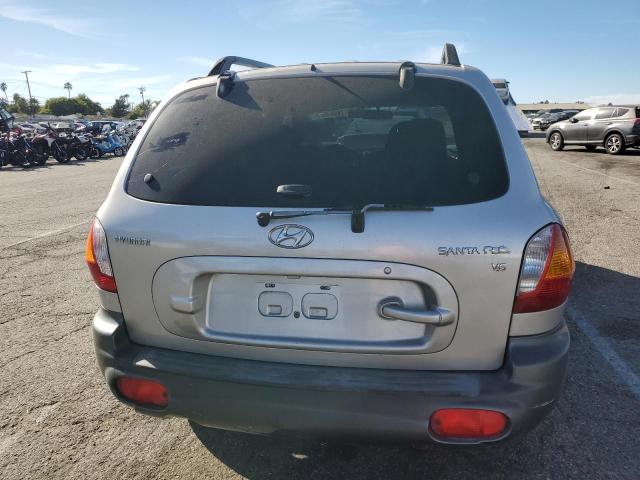 KM8SC13D04U671022 - 2004 HYUNDAI SANTA FE GLS SILVER photo 6