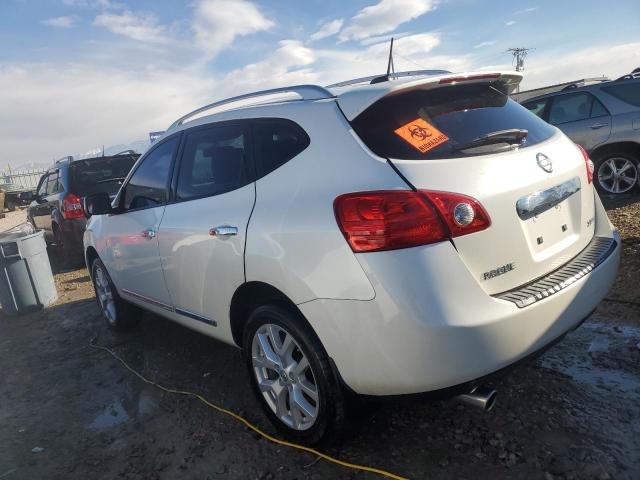 JN8AS5MV7BW301791 - 2011 NISSAN ROGUE S WHITE photo 2