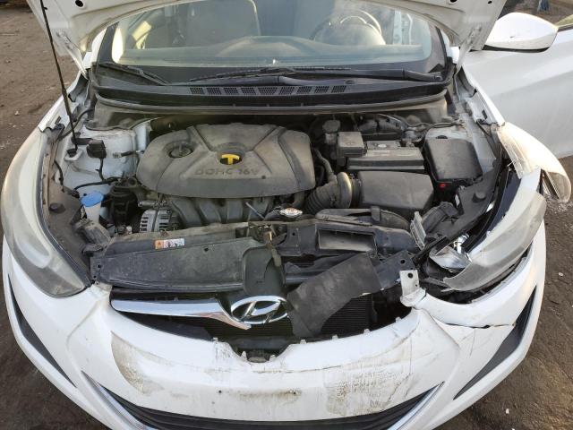 5NPDH4AE1FH573769 - 2015 HYUNDAI ELANTRA SE WHITE photo 11