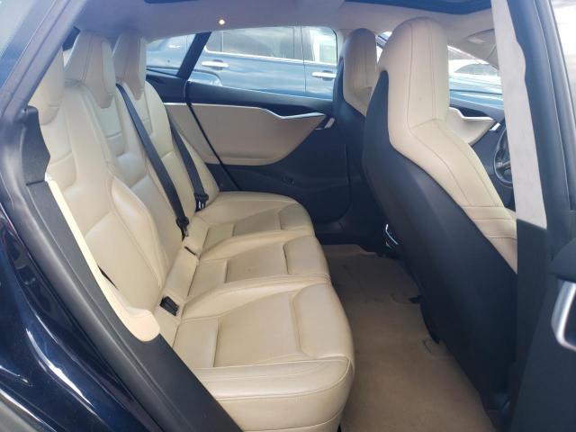 5YJSA1H29EFP63144 - 2014 TESLA MODEL S BLUE photo 10