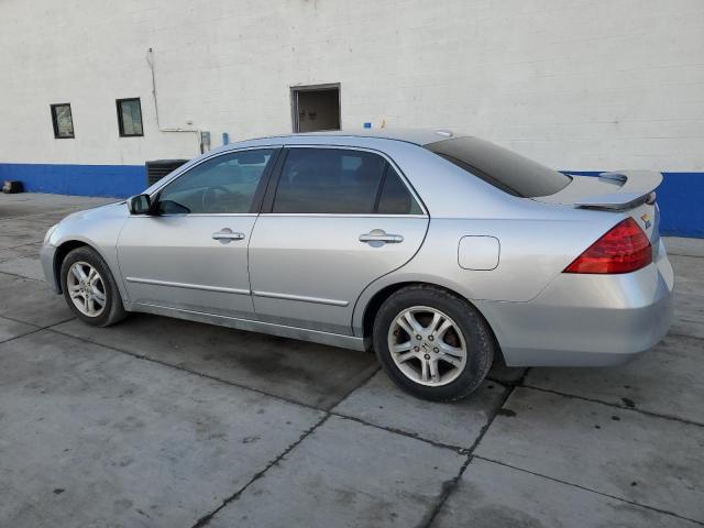 1HGCM56837A111997 - 2007 HONDA ACCORD EX SILVER photo 2