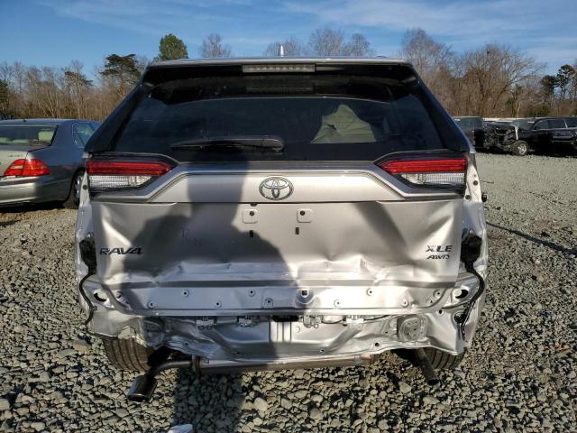 2T3A1RFV9NW322356 - 2022 TOYOTA RAV4 XLE PREMIUM SILVER photo 6