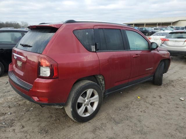 1C4NJCBB7ED624641 - 2014 JEEP COMPASS SPORT RED photo 3