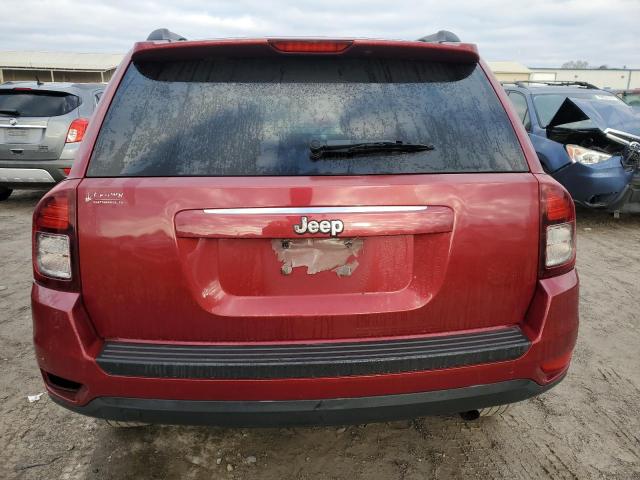 1C4NJCBB7ED624641 - 2014 JEEP COMPASS SPORT RED photo 6