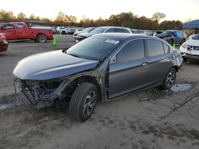 1HGCR2F38HA169660 - 2017 HONDA ACCORD LX GRAY photo 1