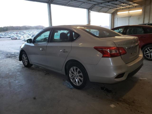 3N1AB7AP0HY345505 - 2017 NISSAN SENTRA S SILVER photo 2