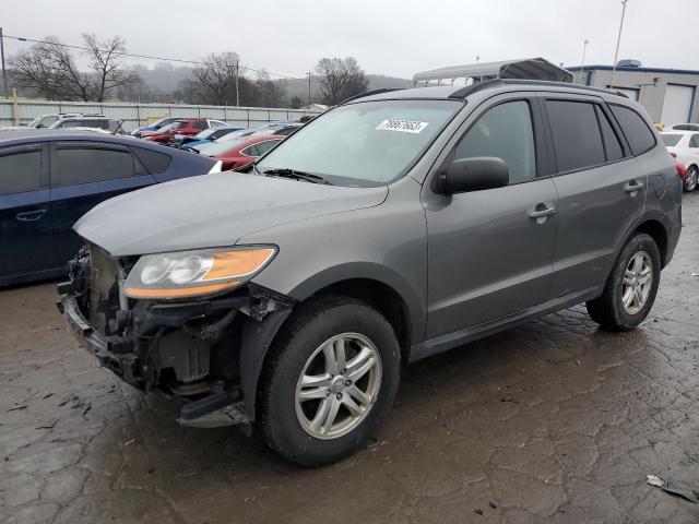 5NMSG3AB6AH390822 - 2010 HYUNDAI SANTA FE GLS GRAY photo 1