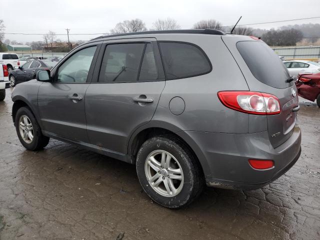 5NMSG3AB6AH390822 - 2010 HYUNDAI SANTA FE GLS GRAY photo 2