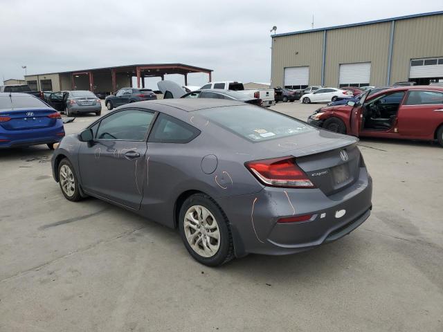 2HGFG3B5XFH522642 - 2015 HONDA CIVIC LX GRAY photo 2