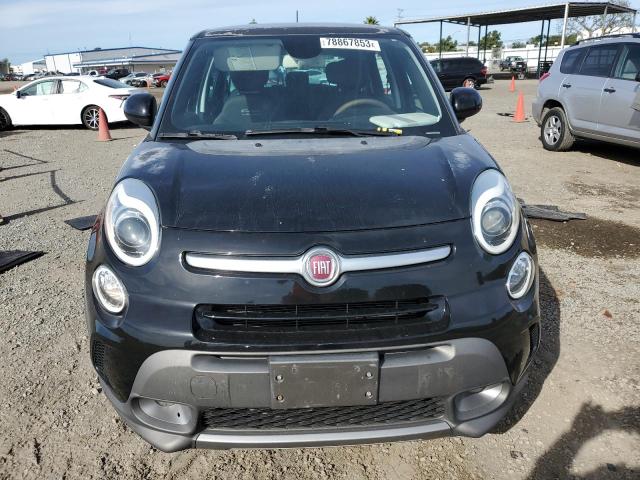 ZFBCFADH1EZ017817 - 2014 FIAT 500L TREKKING BLACK photo 5