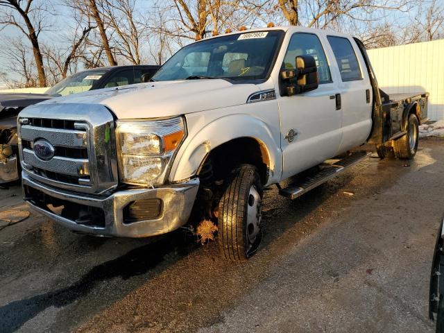 1FD8W3HT3FED36041 - 2015 FORD F350 SUPER DUTY WHITE photo 1