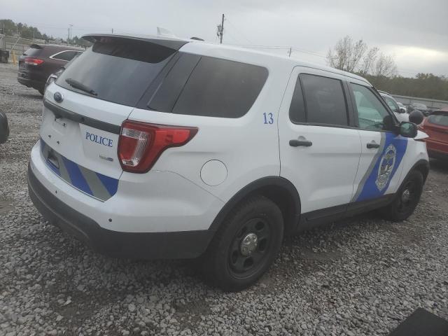 1FM5K8AR6HGC34699 - 2017 FORD EXPLORER POLICE INTERCEPTOR 白色 照片 3