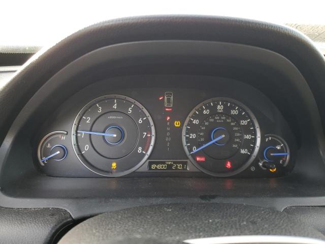 5J6TF1H54CL007323 - 2012 HONDA CROSSTOUR EXL თეთრი ფოტო 9