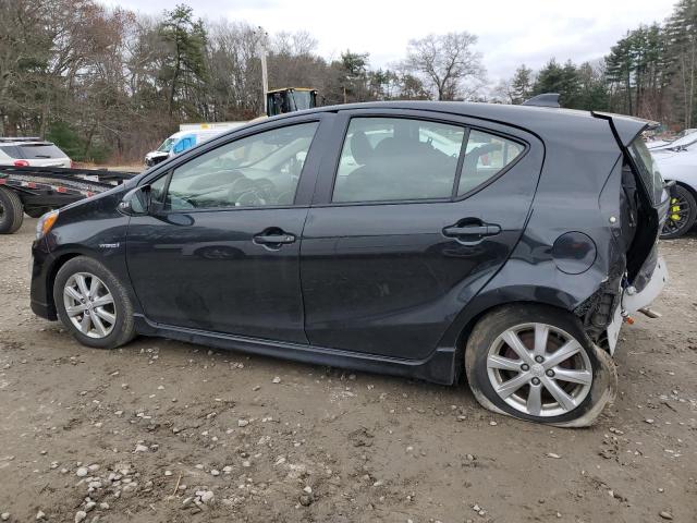 JTDKDTB32H1593212 - 2017 TOYOTA PRIUS C BLACK photo 2