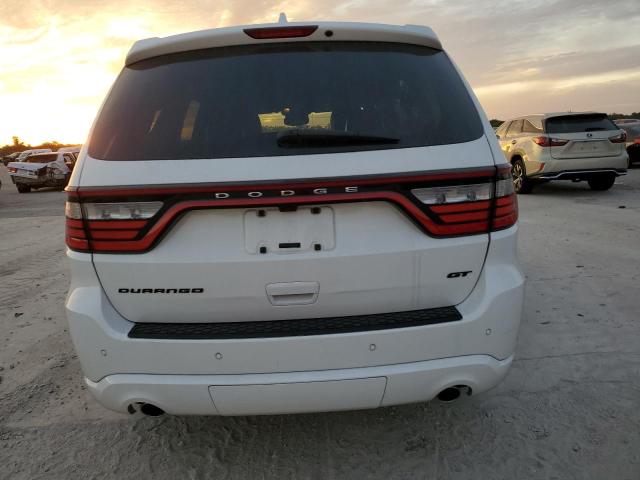 1C4RDHDG3KC604936 - 2019 DODGE DURANGO GT WHITE photo 6