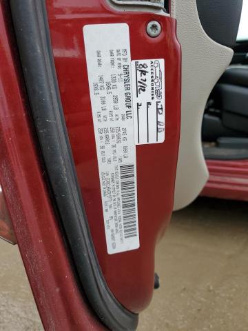 2C4RC1BGXCR157771 - 2012 CHRYSLER TOWN & COU TOURING 红色 照片 13