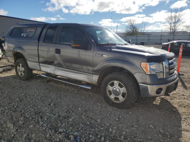 1FTPX14V29KA68484 - 2009 FORD F150 SUPER CAB GRAY photo 4