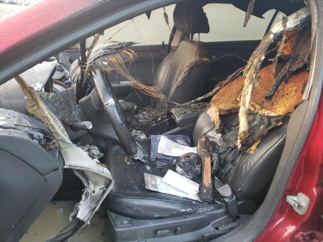 1G1ZE5E77BF135996 - 2011 CHEVROLET MALIBU LTZ ბურგუნდია ფოტო 7