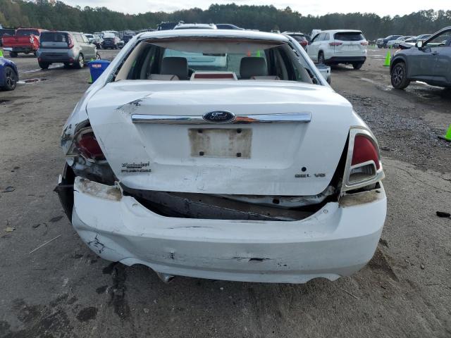 3FAFP08146R133491 - 2006 FORD FUSION SEL WHITE photo 6