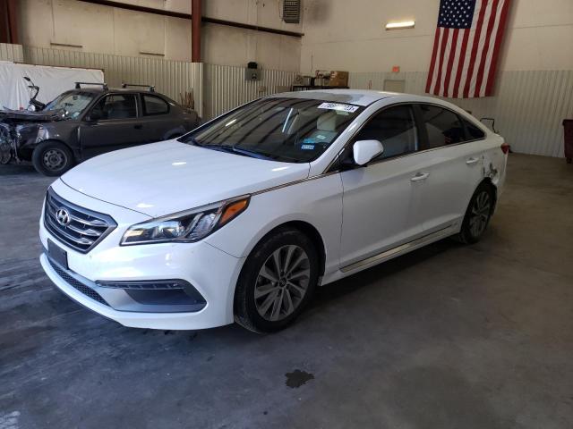 5NPE34AF3HH527892 - 2017 HYUNDAI SONATA SPORT WHITE photo 1