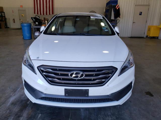 5NPE34AF3HH527892 - 2017 HYUNDAI SONATA SPORT WHITE photo 5